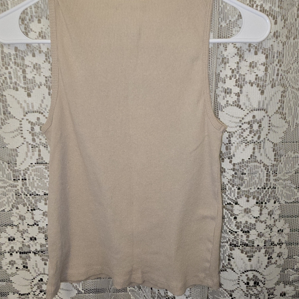 Britney Spears Ribbed Sleeveless Tank Top, Small, Lucky, Y2k - Picture 5 of 5